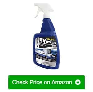 travel trailer awning cleaner