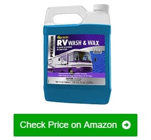 travel trailer wash and wax