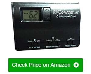 travel trailer ac controls