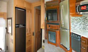 rv fridge vs residential