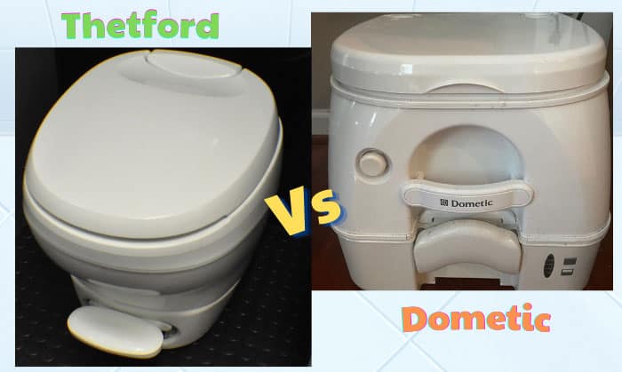 Thetford vs Dometic RV toilet
