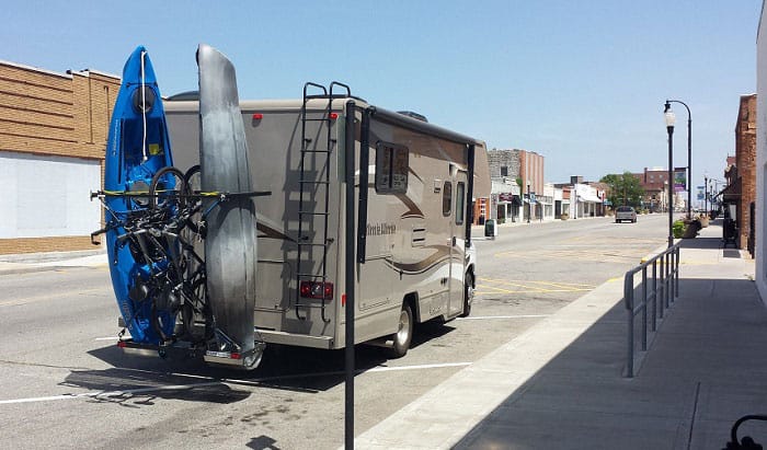 how to build a kayak rack for an rv